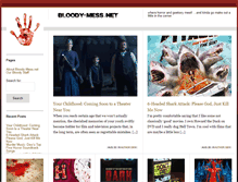 Tablet Screenshot of bloody-mess.net